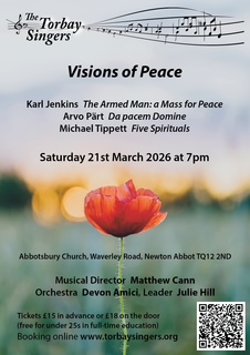 The Armed Man: A Mass for Peace and music by Tippett and P&auml;rt